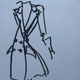 Christian Dior sketch mode accompanied by a photography