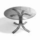 Ensemble table + 4 chaises chromées – Circa 1970