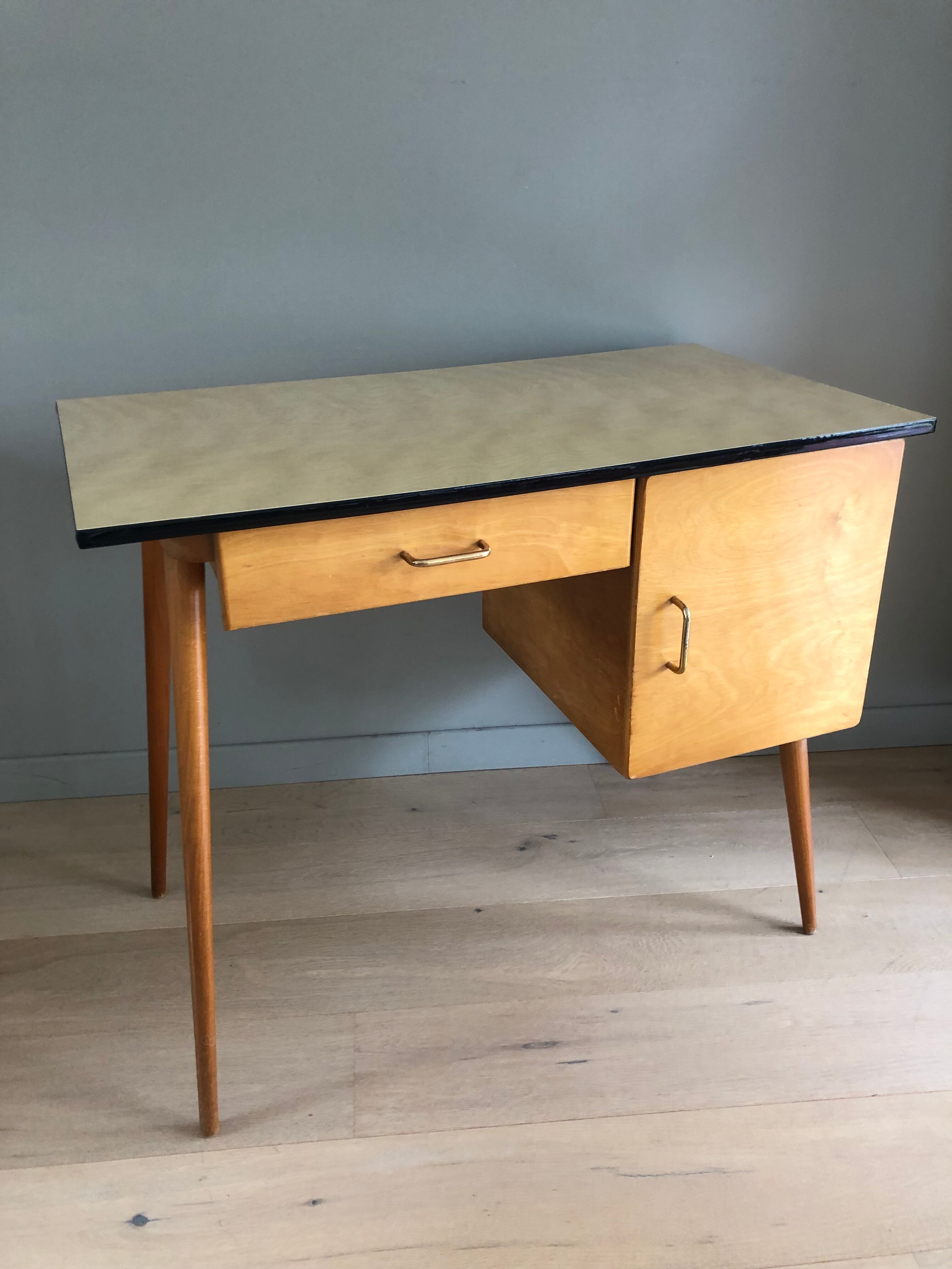 Vintage baumann desk + chair