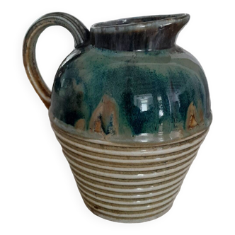 Stoneware pitcher