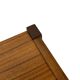 Vintage low sideboard with drawers 70's walnut veneer design