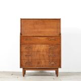 Vintage Midcentury 'Jentique' Danish Style Teak Bureau / Cabinet