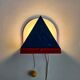 Lampe murale Ikea dans le style d'Ettore Sottsass, Memphis Milano, Italie, années 1980.