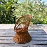 Rattan child chair
