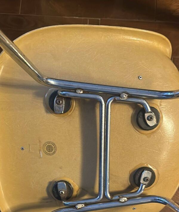 Chaises DSX Eames, Charles et Ray édition Herman Miller