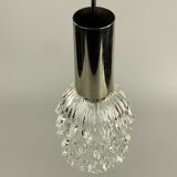 60s 70s lamp hanging lamp ball lamp bubble chrome glass space age design