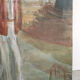 Theatre decoration painted on wood