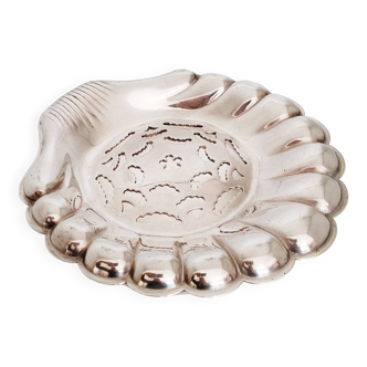 Coquillor-Ice Silver Butter Dish