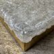 Vintage 70s square ceiling or wall light