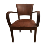 Armchair bridge all leather