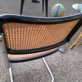 Pair of Chairs Marcel Breuer Cesca B32 italy