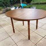 Vintage round or oval table