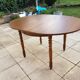 Vintage round or oval table