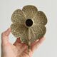 Brass candlestick with handle