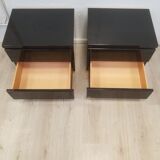 Laquered bedsides Éric Maville