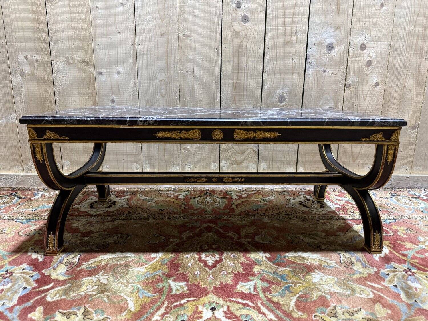 Empire-style coffee table