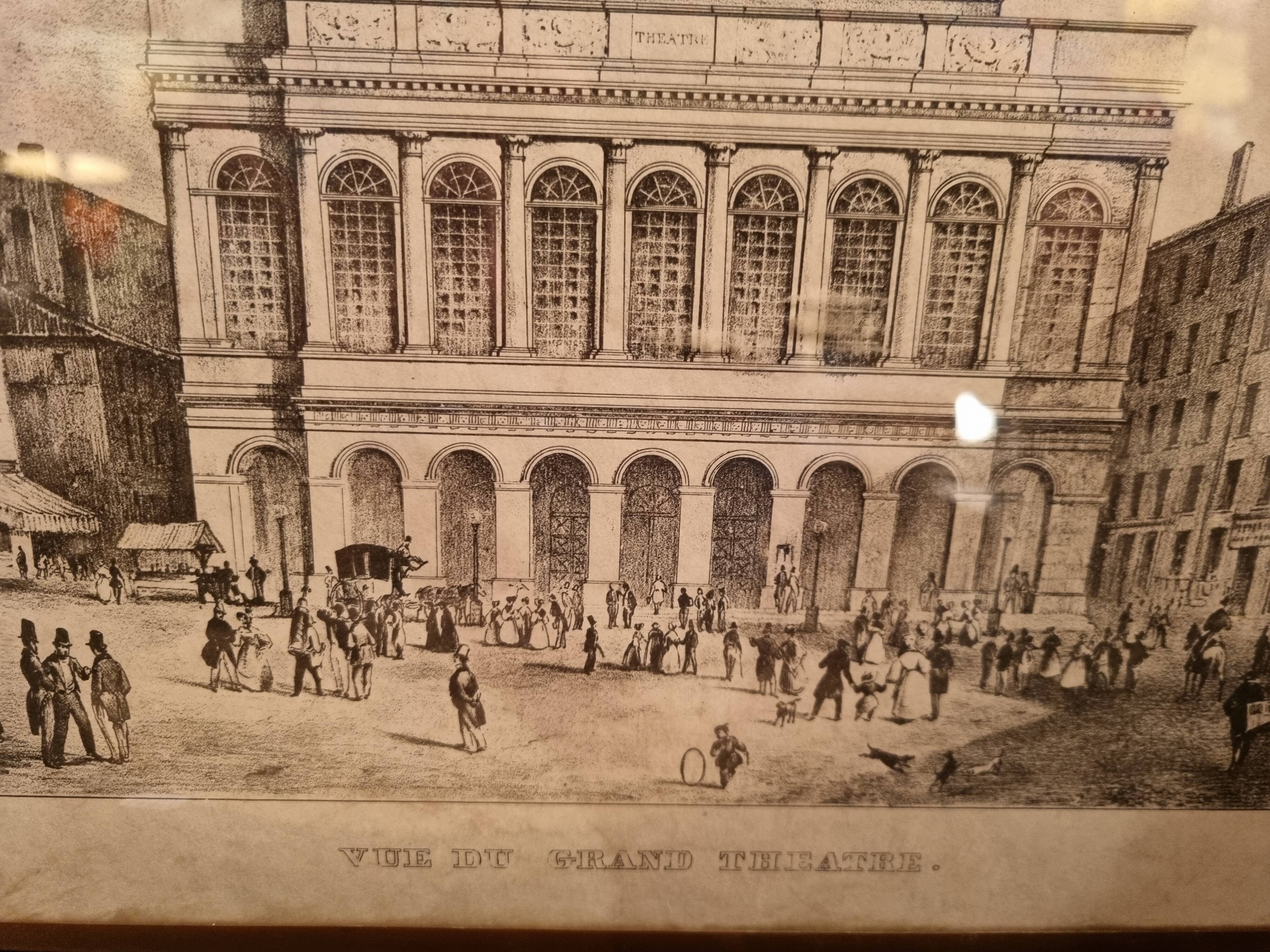 Tableau gravure lyon