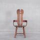 Set of Four Oak Mid-Century Dining Chairs