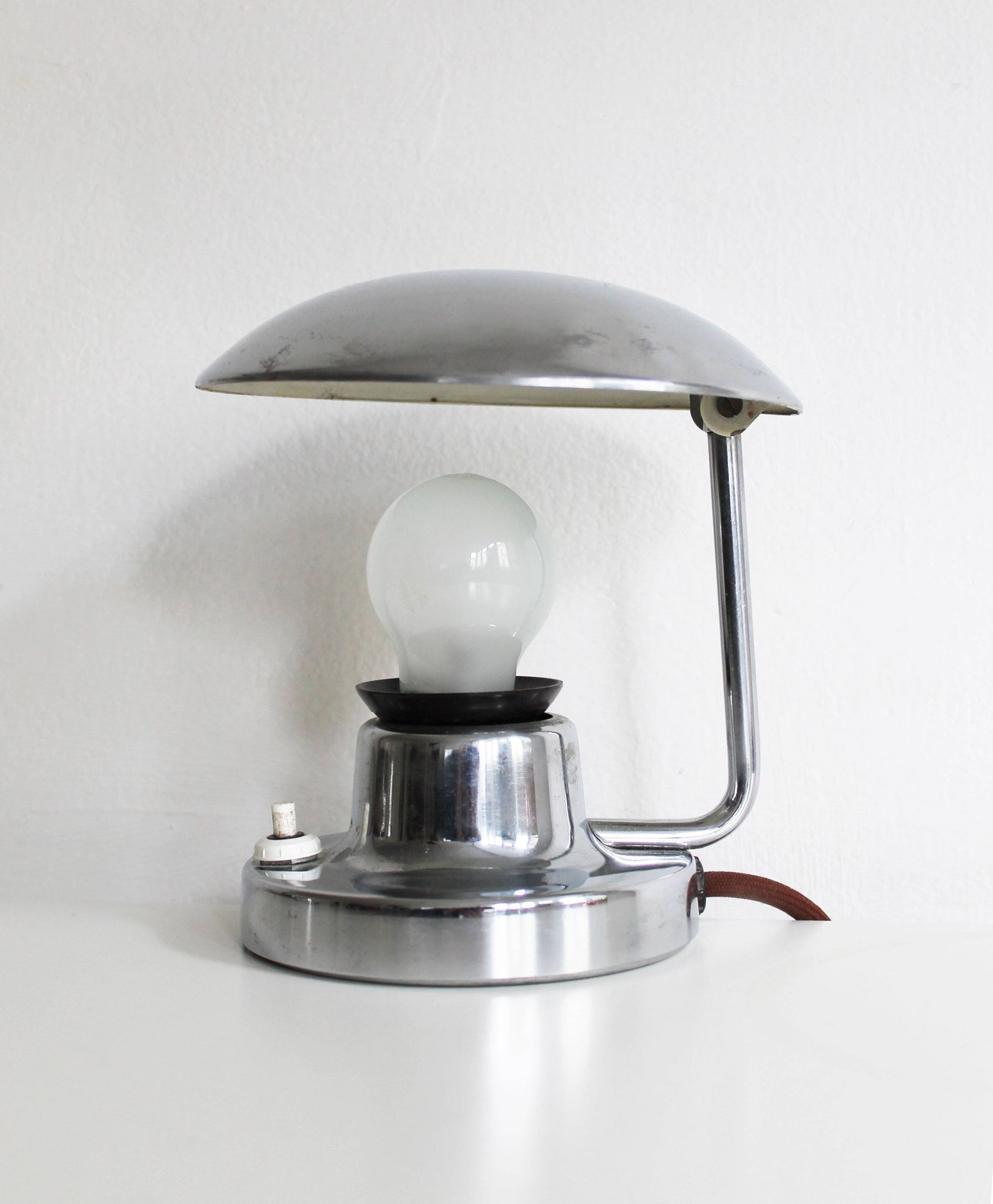 Pair of 1950's Modernist table lamps by Josef Hurka for Napako