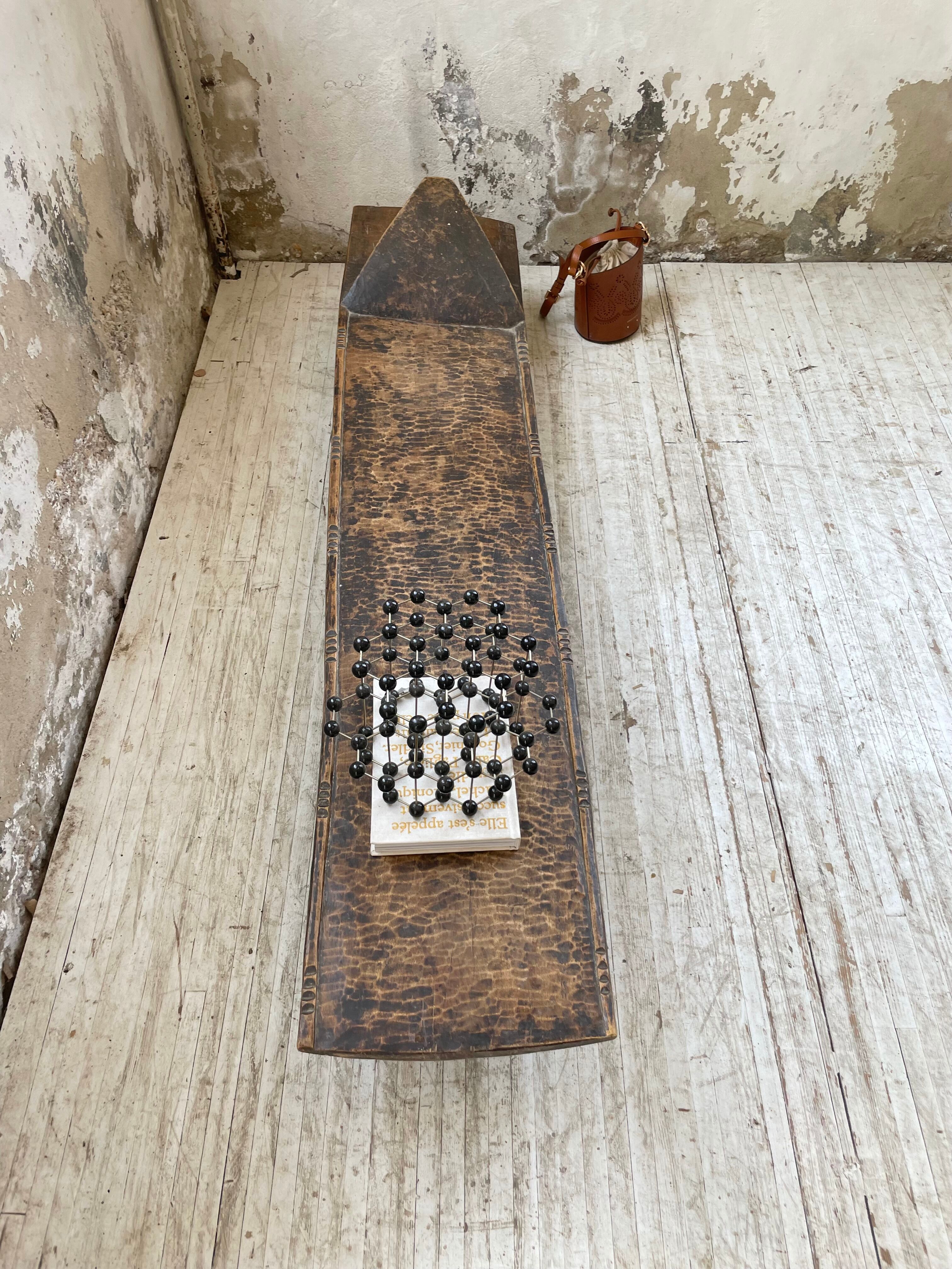 Senoufo coffee table bench from the 60s