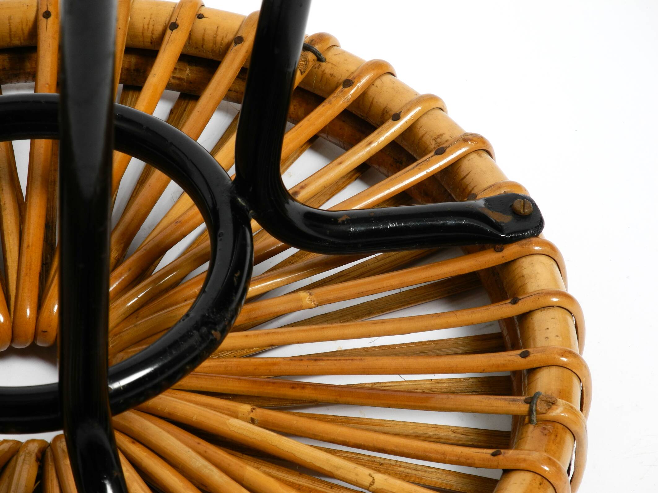 1960s bamboo bar stool by dirk van sliedregt for rohé noordwolde netherland