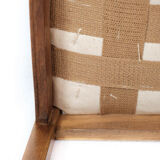 Dining room chair with legs of light mahogany of danish design, 1940s