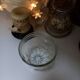 Pair of old fluted glass molds. Kouglof molds / Jam molds