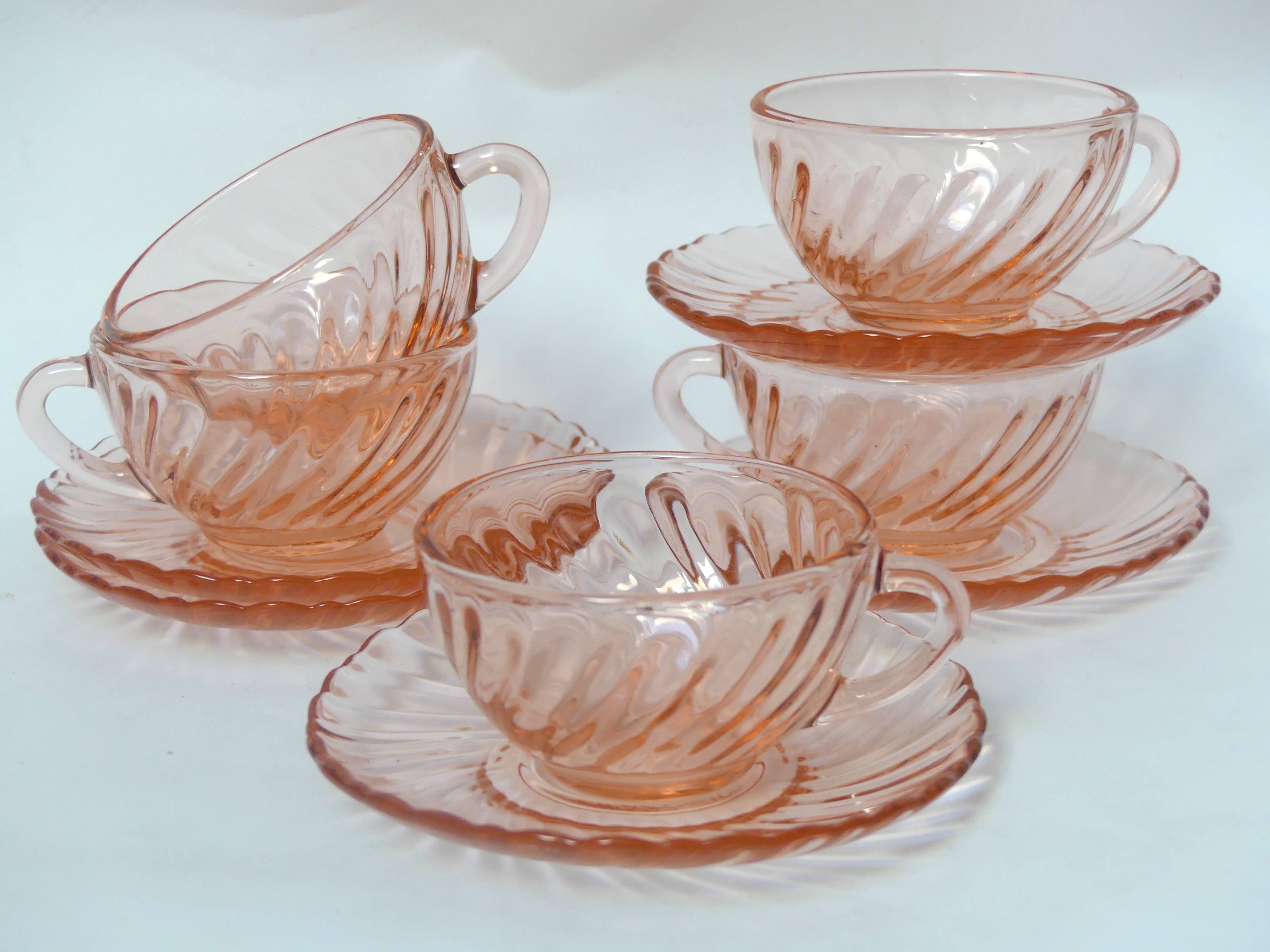 Luminarc Rosaline espresso cups