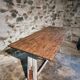Antique French bistro/work table, circa 1920