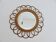 Authentic "flower" mirror in rattan and bamboo, 1960s 70s.