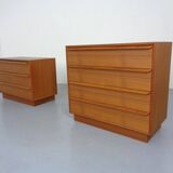 Danish Teak Chest of Drawers from Gasvig Møbler, 1960s