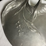 Large Art Nouveau pewter storage tray Kayserzin