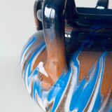 Vase old colors mixed with handles