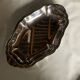 Vintage stainless steel bread basket