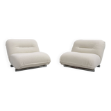 Pair of Armchairs by Giuseppe Munari for Poltrona Munari, 1970