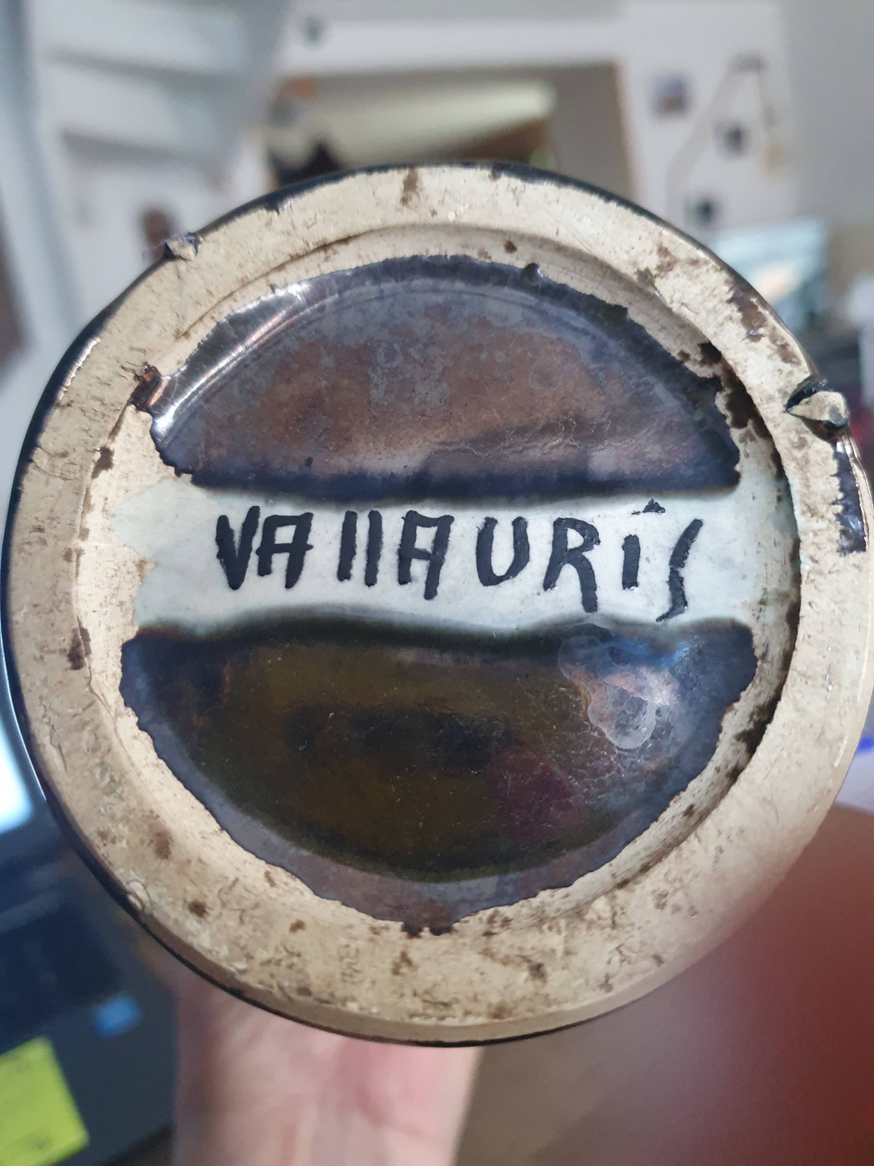 Vase Vallauris irisé