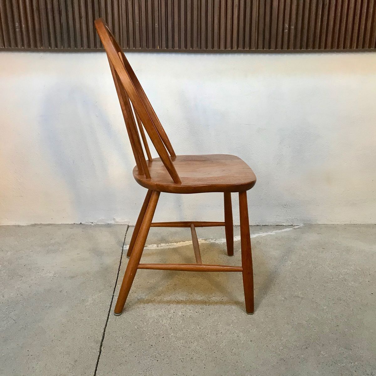 Windsor Side Chair by Erik Ole Jørgensen for Tram Chairs, Denmark 1960s