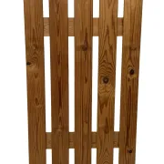 Vintage pine coat rack, 1970s minimalist design