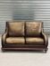 Vintage cognac leather sofa