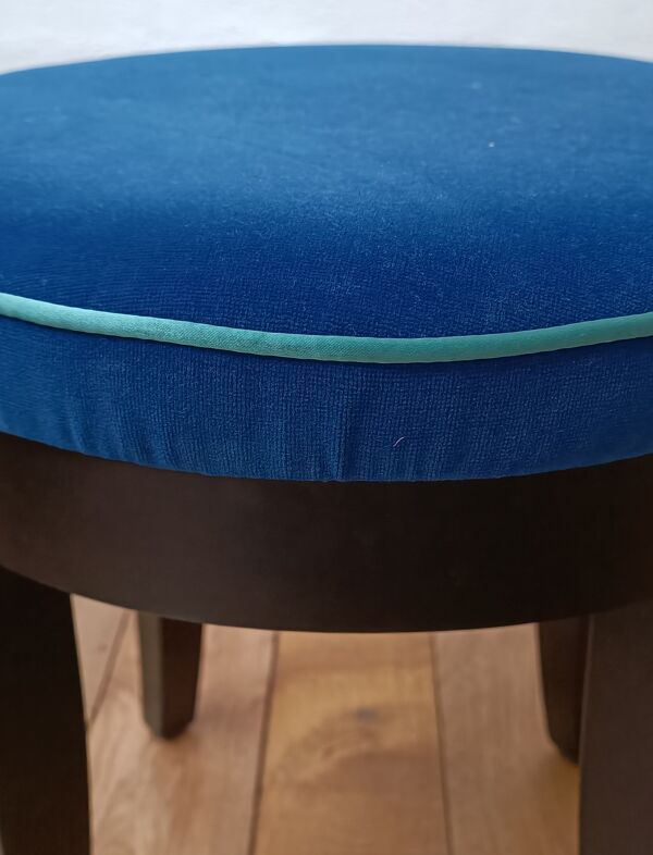 Tabouret en velours