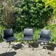 Fauteuil de bureau en cuir de Mario Ruiz
