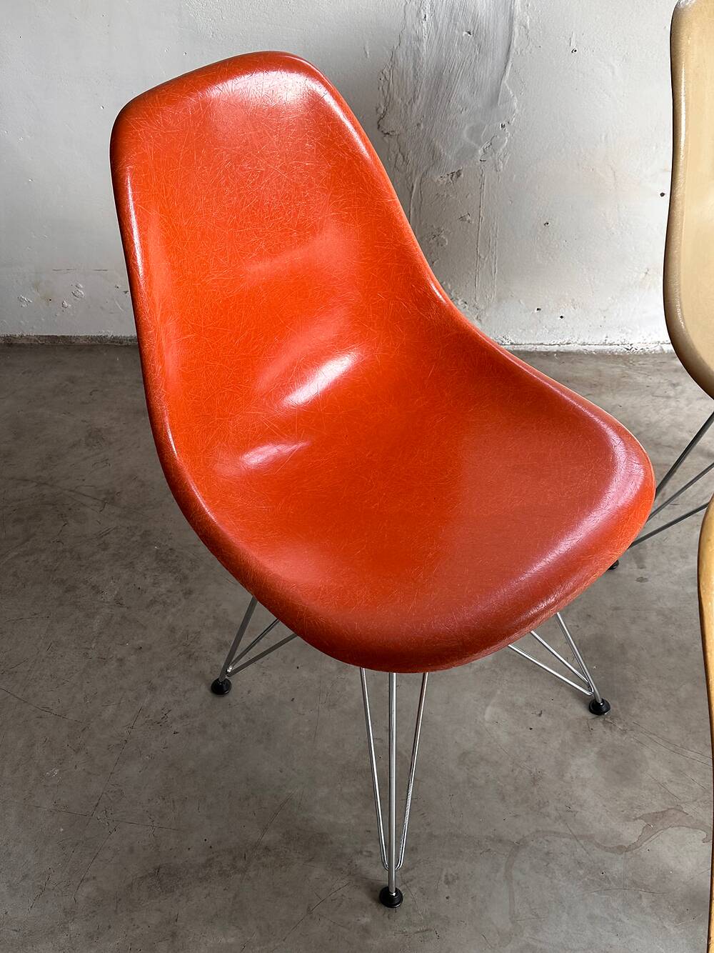 Set of 5 DSR chairs, Charles & Ray Eames, Herman Miller, 70s edition