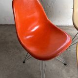 Set of 5 DSR chairs, Charles & Ray Eames, Herman Miller, 70s edition