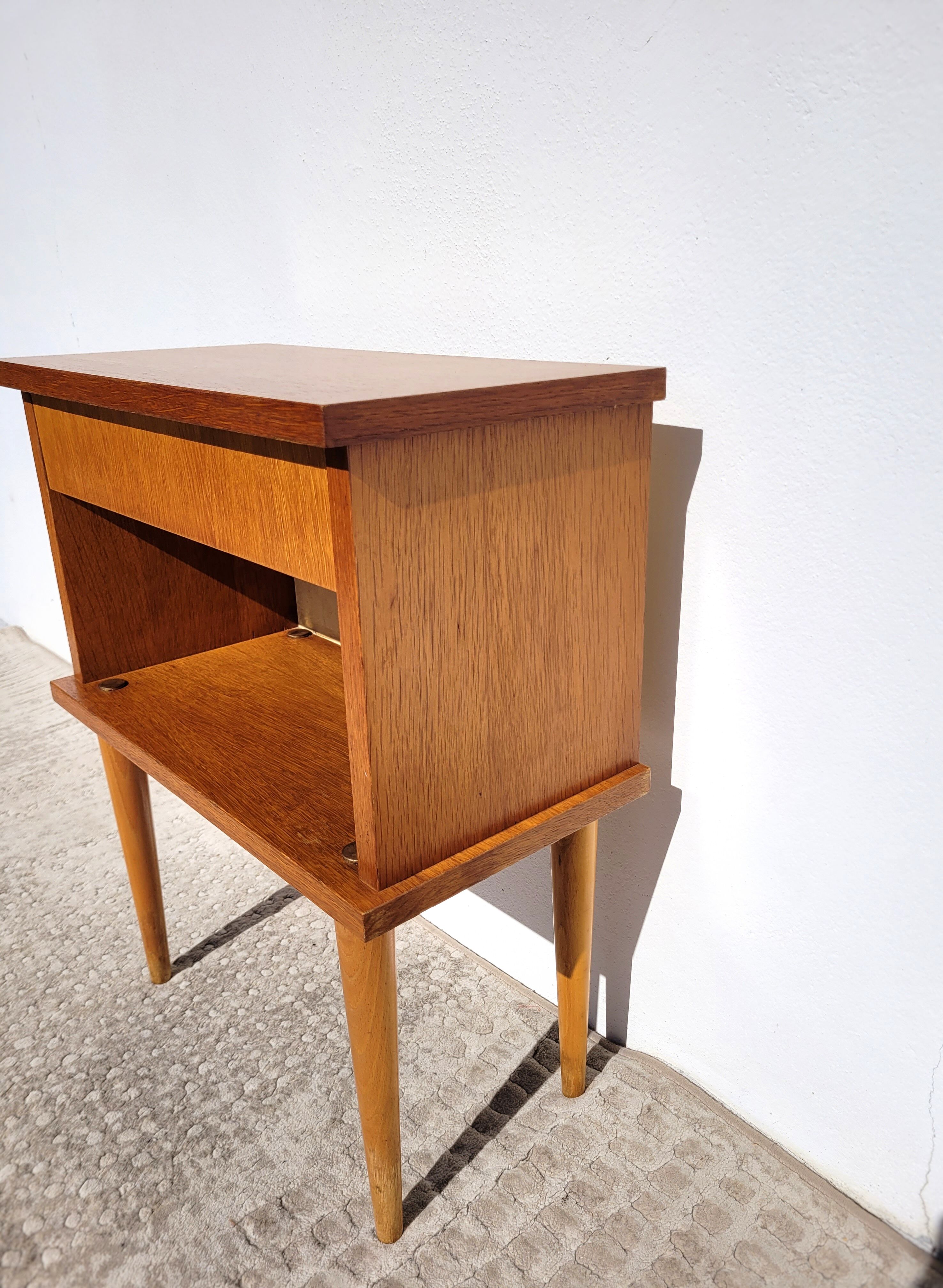 Wooden bedside 1970