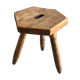 Tabouret tripode bois