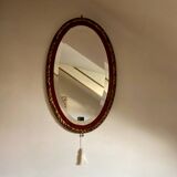 Oval mirror - Art Deco period - 1920