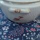 Old ceramic soup tureen Lunéville KG pattern Queen Marguerite