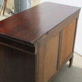 Louis Philippe chest of drawers in mahogany, late XIXth