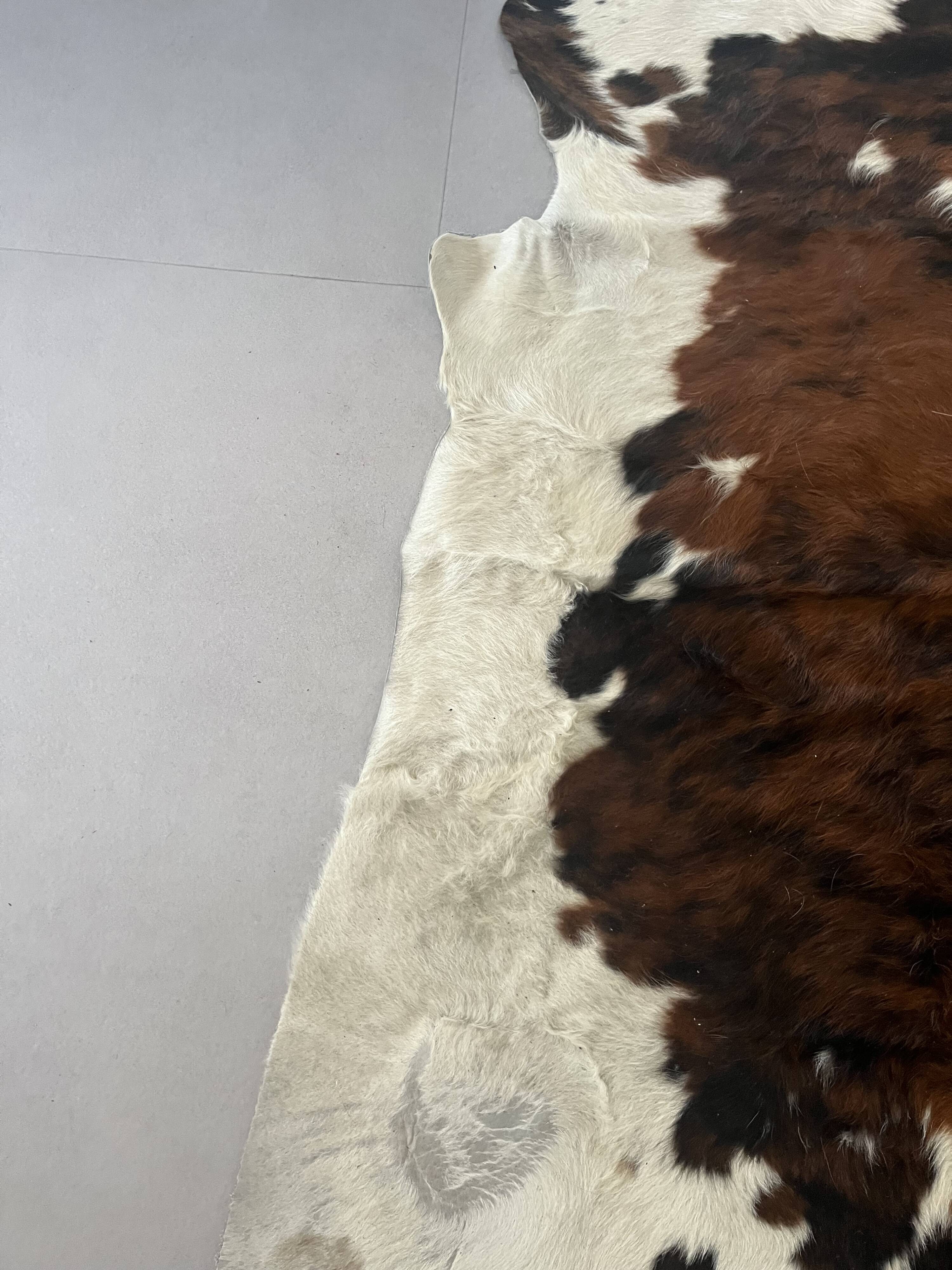 Genuine cowhide rug