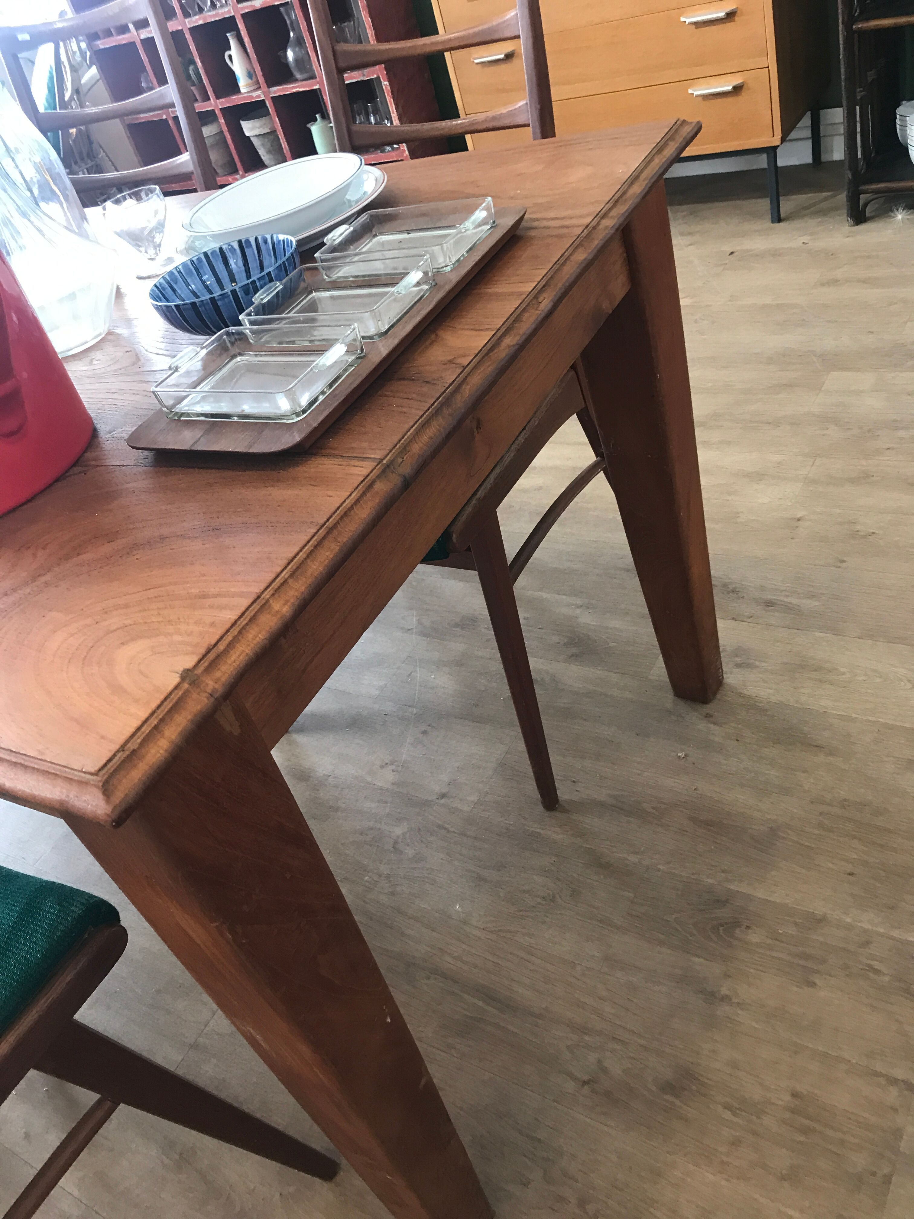 Teak table